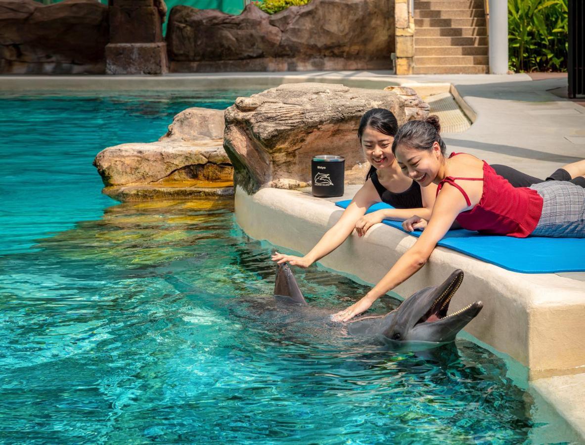 Resorts World Sentosa - Hotel Singapur Zewnętrze zdjęcie Dolphin Interaction