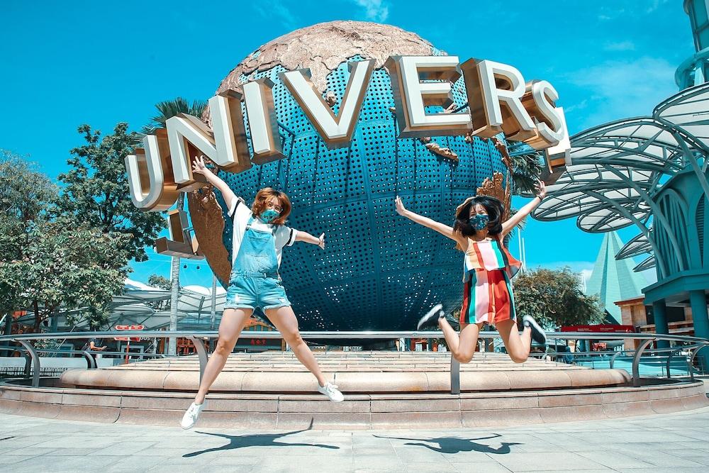 Resorts World Sentosa - Hotel Singapur Zewnętrze zdjęcie Universal Studios Singapore