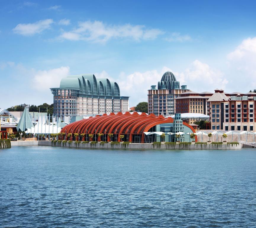Resorts World Sentosa - Hotel Singapur Zewnętrze zdjęcie Marina Bay Sands