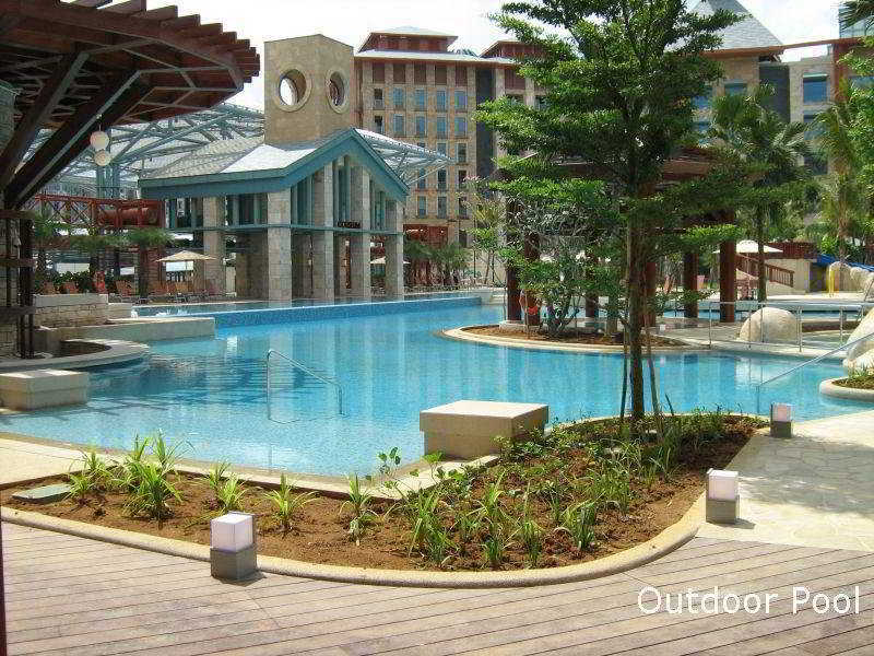 Resorts World Sentosa - Hotel Singapur Zewnętrze zdjęcie Outdoor Pool